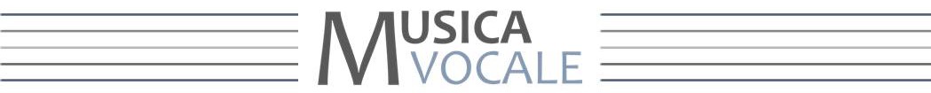 Musica Vocale