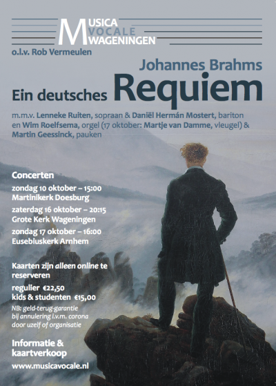 Opname Brahms Requiem - 16-okt-2021 - Musica Vocale Grote kerk Wageningen (Ger Vos audiotechniek)